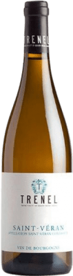 28,95 € Бесплатная доставка | Белое вино Trénel A.O.C. Saint-Véran Бургундия Франция Chardonnay бутылка 75 cl