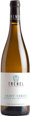 28,95 € Envío gratis | Vino blanco Trénel A.O.C. Saint-Véran Borgoña Francia Chardonnay Botella 75 cl
