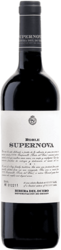 7,95 € 免费送货 | 红酒 Briego Supernova 橡木 D.O. Ribera del Duero 卡斯蒂利亚莱昂 西班牙 Tempranillo 瓶子 75 cl
