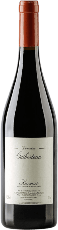 33,95 € Free Shipping | Red wine Domaine Guiberteau Saumur A.O.C. Saumur-Champigny Loire France Bottle 75 cl