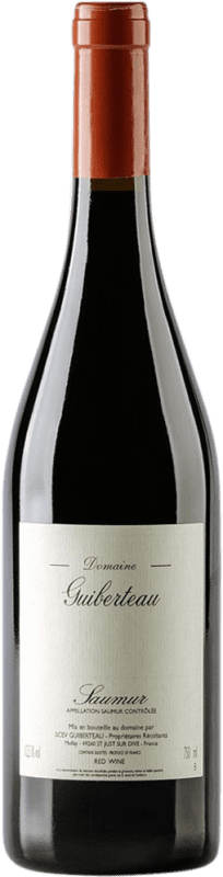 33,95 € Kostenloser Versand | Rotwein Domaine Guiberteau Saumur A.O.C. Saumur-Champigny Loire Frankreich Flasche 75 cl