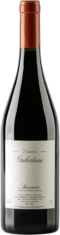 31,95 € Envío gratis | Vino tinto Guiberteau Saumur A.O.C. Saumur-Champigny Loire Francia Botella 75 cl