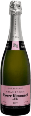 73,95 € Envio grátis | Espumante rosé Pierre Gimonnet Rosé Cuis 1er Cru Brut A.O.C. Champagne Champagne França Pinot Preto, Chardonnay Garrafa 75 cl