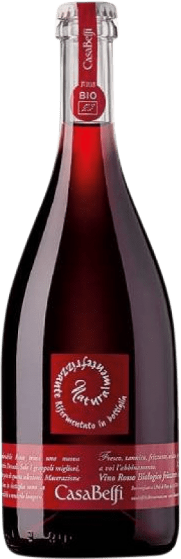 14,95 € 送料無料 | 白スパークリングワイン Casa Belfi Rosso Naturalmente Frizzante ベネト イタリア Raboso ボトル 75 cl