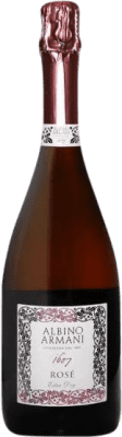 18,95 € Envío gratis | Espumoso rosado Albino Armani Rosé D.O.C. Prosecco Veneto Italia Pinot Negro, Glera Botella 75 cl