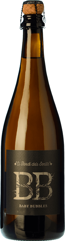 14,95 € Free Shipping | White sparkling El Jardí dels Sentits Vella-Terra Ancestral BB Catalonia Spain Xarel·lo Organic Bottle 75 cl