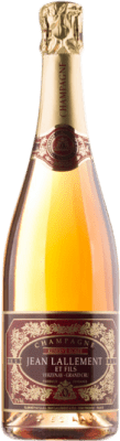 65,95 € Envio grátis | Espumante rosé Jean Lallement Rose Brut A.O.C. Champagne Champagne França Pinot Preto, Chardonnay Garrafa 75 cl