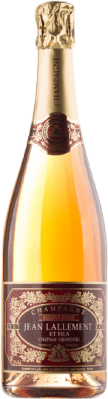 71,95 € Kostenloser Versand | Rosé Sekt Jean Lallement Brut — Herb Rosé A.O.C. Champagne Champagner Frankreich Pinot Noir — Spätburgunder, Chardonnay 75 cl