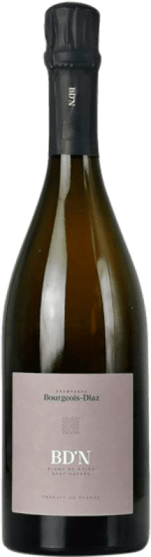 74,95 € Spedizione Gratuita | Spumante bianco Bourgeois-Diaz Blanc de Noirs Brut Extra A.O.C. Champagne champagne Francia Pinot Nero, Pinot Meunier Bottiglia 75 cl