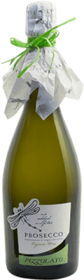 12,95 € Envío gratis | Espumoso Blanco Cantina Pizzolato NSA D.O.C. Prosecco Veneto Italia Glera Eco — Ecológico 75 cl