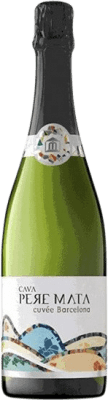 17,95 € Spedizione Gratuita | Spumante bianco Mata i Coloma Pere Mata Cuvée Barcelona D.O. Cava Catalogna Spagna Macabeo, Xarel·lo, Parellada Bottiglia 75 cl