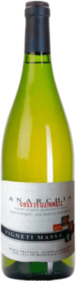 13,95 € Envio grátis | Espumante branco Vigneti Massa Anarchia Costituzionale Piemonte Itália Mascate de Alexandria Garrafa 75 cl