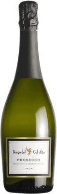8,95 € 送料無料 | 白スパークリングワイン Borgo del Col Alto Brut D.O.C. Prosecco ベネト イタリア Glera ボトル 75 cl