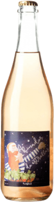 28,95 € Бесплатная доставка | Белое игристое Microbio Afinador de Estrellas Кастилия-Леон Испания Rufete бутылка 75 cl