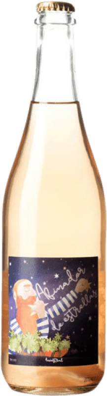 28,95 € Бесплатная доставка | Белое игристое Microbio Afinador de Estrellas Кастилия-Леон Испания Rufete бутылка 75 cl