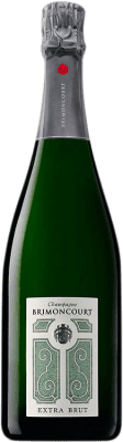 65,95 € Kostenloser Versand | Weißer Sekt Brimoncourt Extra Brut A.O.C. Champagne Champagner Frankreich Pinot Schwarz, Chardonnay Flasche 75 cl