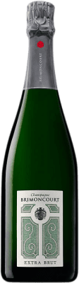 65,95 € Kostenloser Versand | Weißer Sekt Brimoncourt Extra Brut A.O.C. Champagne Champagner Frankreich Spätburgunder, Chardonnay Flasche 75 cl