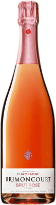 51,95 € Kostenloser Versand | Rosé Sekt Brimoncourt Rosé Brut A.O.C. Champagne Champagner Frankreich Pinot Schwarz, Chardonnay, Pinot Meunier Flasche 75 cl