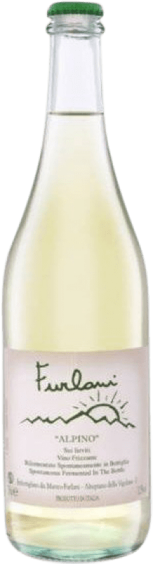 18,95 € Kostenloser Versand | Weißer Sekt Cantina Furlani Alpino Trentino Italien Flasche 75 cl