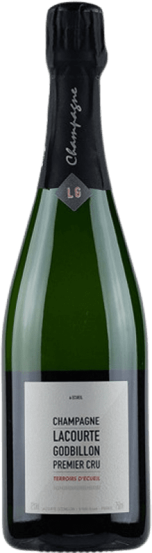 57,95 € Envio grátis | Espumante branco Lacourte-Godbillon Terroirs d'Ecueil 1er Cru A.O.C. Champagne Champagne França Pinot Preto, Chardonnay Garrafa 75 cl