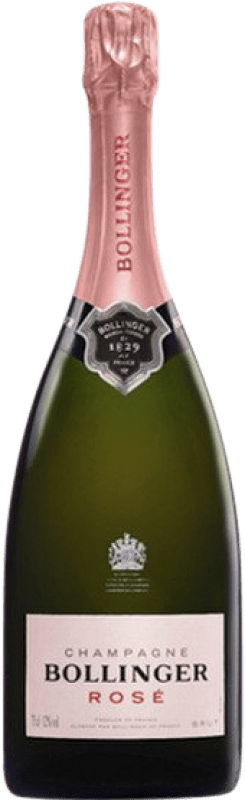 796,95 € 送料無料 | ロゼのスパークリングワイン Bollinger Rosé — ロゼ A.O.C. Champagne シャンパン フランス Pinot Noir — ピノ・ノワール, Chardonnay — シャルドネ, Pinot Meunier — ピノ・ムニエ ジェロボアム・ダブルマグナムボトル 3 L