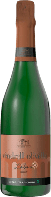 17,95 € Spedizione Gratuita | Spumante Bianco Vendrell Olivella l'Absis Brut D.O. Cava Catalogna Spagna Macabeo, Xarel·lo Eco — Biologico 75 cl