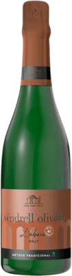 16,95 € 送料無料 | 白スパークリングワイン Vendrell Olivella l'Absis Brut D.O. Cava カタロニア スペイン Macabeo, Xarel·lo ボトル 75 cl