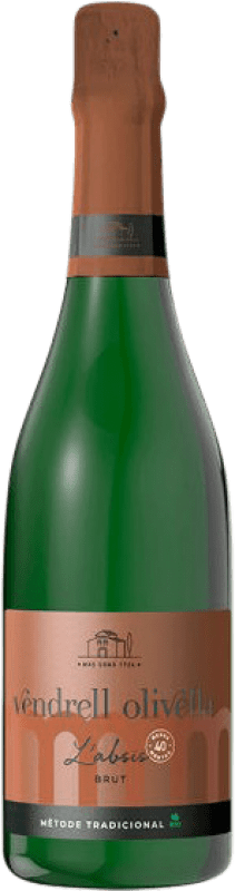16,95 € Free Shipping | White sparkling Vendrell Olivella l'Absis Brut D.O. Cava Catalonia Spain Macabeo, Xarel·lo Bottle 75 cl