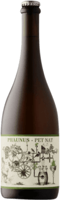 19,95 € Kostenloser Versand | Weißer Sekt Aphros Wines Phaunus Pet Nat Branco Minho Portugal Loureiro Flasche 75 cl