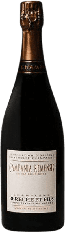 86,95 € Kostenloser Versand | Rosé Sekt Bérêche Campania Remensis Rosé Brut A.O.C. Champagne Champagner Frankreich Pinot Schwarz, Chardonnay, Pinot Meunier Flasche 75 cl