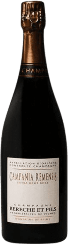 89,95 € Envoi gratuit | Vin Mousseux Rosé Bérêche Campania Remensis Brut Rosé A.O.C. Champagne Champagne France Pinot Noir, Chardonnay, Pinot Meunier Bouteille 75 cl