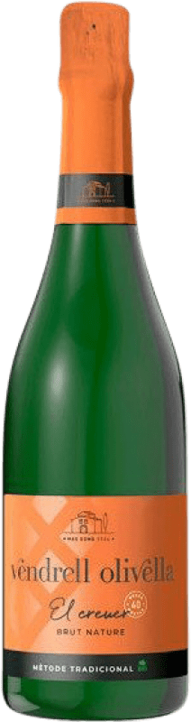 18,95 € Envoi gratuit | Vin Mousseux Blanc Vendrell Olivella El Creuer D.O. Cava Catalogne Espagne Macabeo — Macabeu, Xarel·lo Eco — Biologique Bouteille 75 cl
