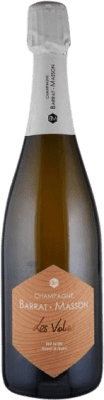 91,95 € 送料無料 | 白スパークリングワイン Barrat Masson Les Volies ブルットの自然 A.O.C. Champagne シャンパン フランス Pinot Black, Chardonnay ボトル 75 cl