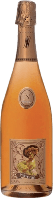 11,95 € Kostenloser Versand | Rosé Sekt Naveran Vintage Rosat Brut D.O. Cava Katalonien Spanien Spätburgunder Flasche 75 cl