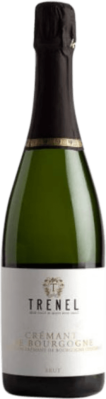 23,95 € Envío gratis | Espumoso blanco Trénel Crémant de Bourgogne Borgoña Francia Chardonnay Botella 75 cl