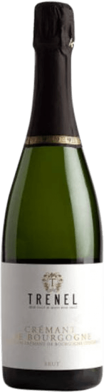 24,95 € Envoi gratuit | Vin Mousseux Blanc Trénel A.O.C. Crémant de Bourgogne Bourgogne France Chardonnay Bouteille 75 cl