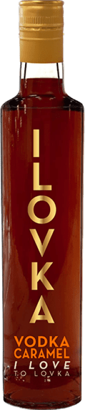 17,95 € Kostenloser Versand | Wodka Casalbor iLovka Spanien 70 cl Caramel — Karamell