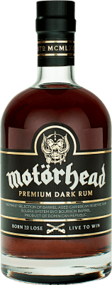 69,95 € 送料無料 | ラム Motörhead Premium — プレミアム, Dark — ダーク ドミニカ共和国 70 cl