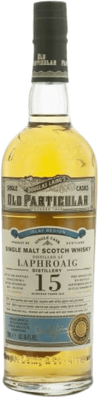 295,95 € Spedizione Gratuita | Whisky Single Malt Laphroaig Old Particular Regno Unito 15 Anni Bottiglia 70 cl