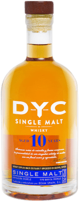 29,95 € Envio grátis | Whisky Single Malt DYC Espanha 10 Anos Garrafa 70 cl