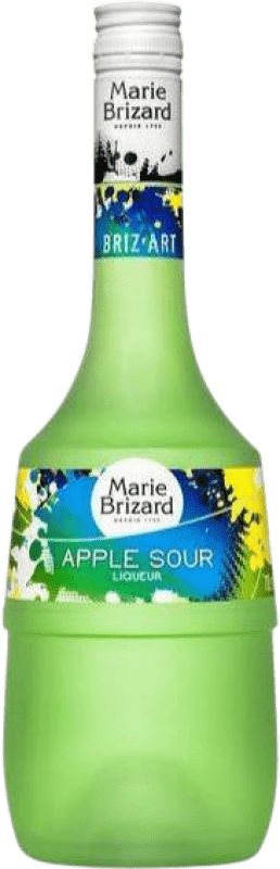14,95 € Envío gratis | Licores Marie Brizard Apple Sour Francia Botella 70 cl