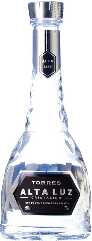 32,95 € Envio grátis | Brandy Conhaque Torres Alta Luz Cristalino Espanha 70 cl