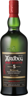 52,95 € 免费送货 | 威士忌单一麦芽威士忌 Ardbeg Wee Beastie 苏格兰 英国 5 岁 瓶子 70 cl