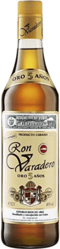 17,95 € Envío gratis | Ron Varadero Oro Cuba 5 Años Botella 70 cl