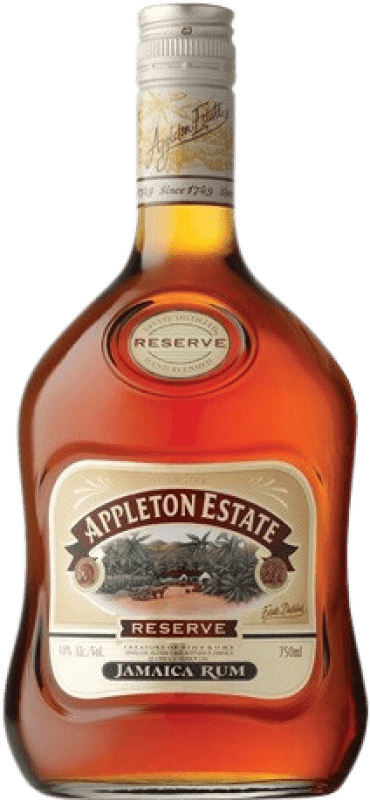 27,95 € Kostenloser Versand | Rum Appleton Estate Reserve Jamaika 8 Jahre Flasche 70 cl