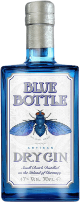 31,95 € Envío gratis | Ginebra Three Fingers Blue Bottle Dry Gin Reino Unido Botella 70 cl
