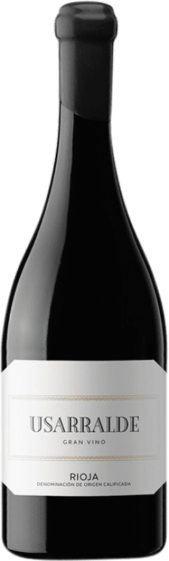 19,95 € Envío gratis | Vino tinto Châpeau Usarralde Gran Vino D.O.Ca. Rioja La Rioja España Garnacha Botella 75 cl