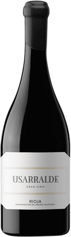 16,95 € Envio grátis | Vinho Tinto Usarralde Gran Vino D.O.Ca. Rioja La Rioja Espanha Garnacha — Grenache 75 cl