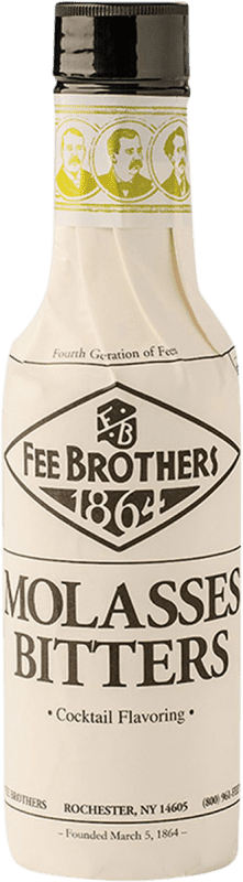 23,95 € Spedizione Gratuita | Schnapp Fee Brothers Bitter Molasses stati Uniti Piccola Bottiglia 15 cl
