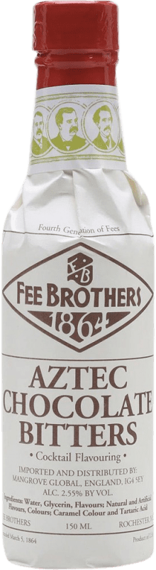 16,95 € Free Shipping | Schnapp Fee Brothers Bitter Aztec Chocolate United States Small Bottle 15 cl